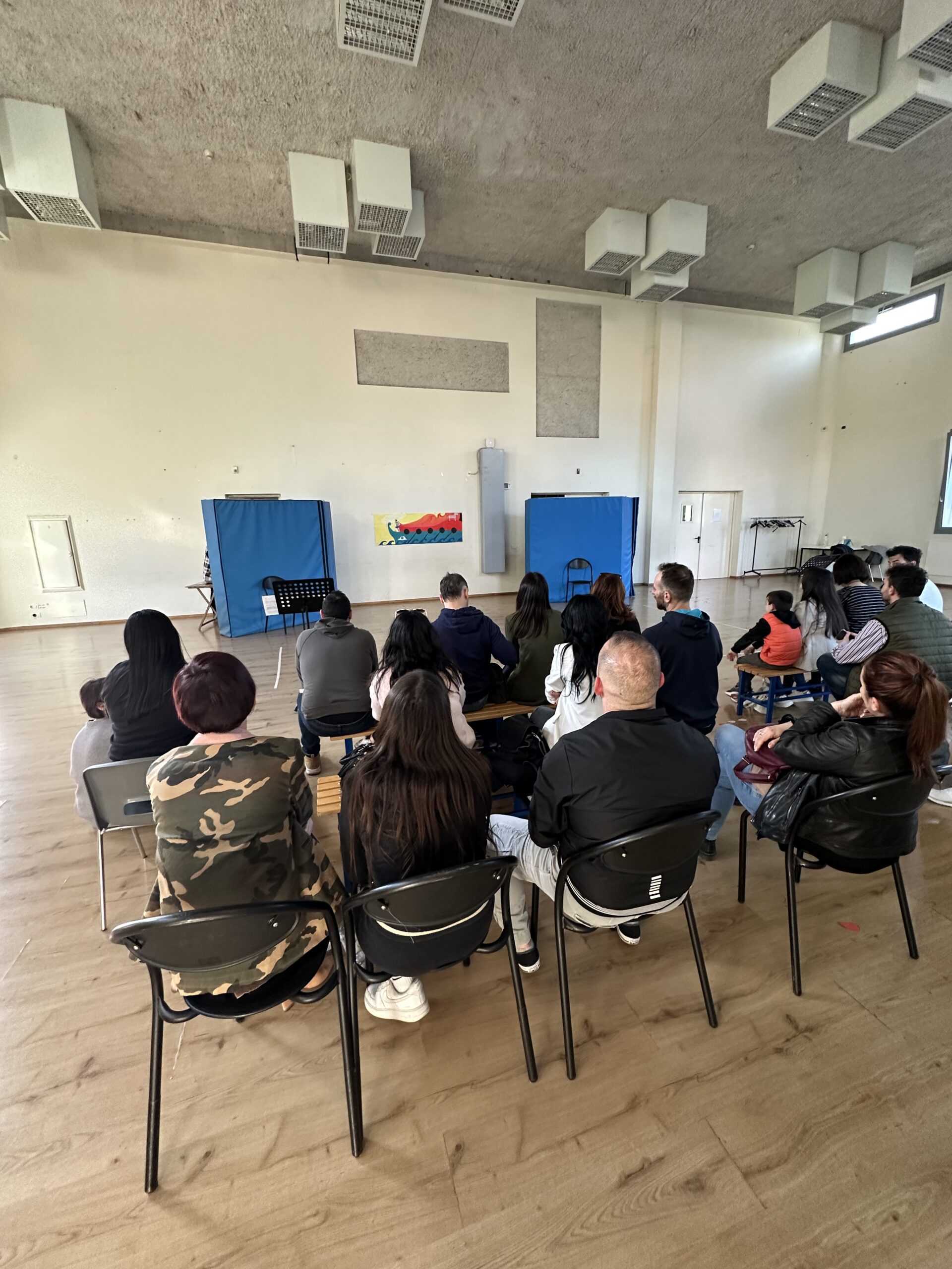 Laboratorio di teatro con gli studenti